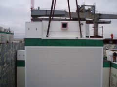 MV Toki Arrow installation