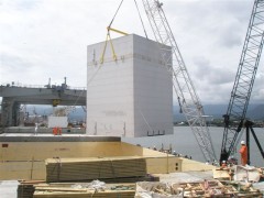 MV Harefield installation